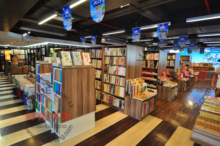 文具店貨架_雙面書(shū)架